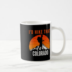 Caneca De Café Eu Caminharia Aquele Montanhista Do Pôr do Sol no