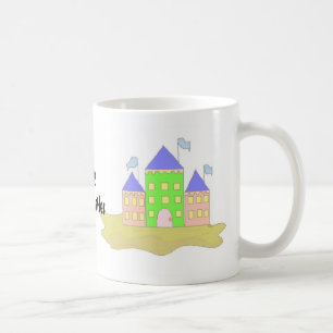 Caneca De Café Eu Cavo Castelos de Areia
