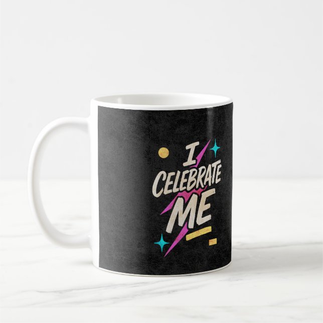 Caneca De Café Eu Celebro Eu (Esquerda)