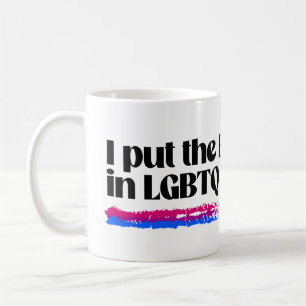 Caneca De Café Eu coloquei o B em LGBTQ