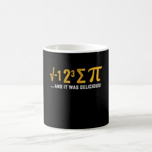 Caneca De Café Eu Comi Uma Torta E Era Delicioso Dia Do Pi Matemá