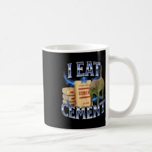 Caneca De Café Eu Como Gato Maldito de Cimento Meme Engraçado Esp