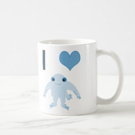 Caneca De Café Eu coração (amor) Ningen
