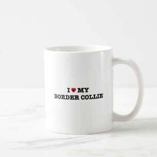 Caneca De Café Eu Corto Minha Borda Collie Coffee Mug