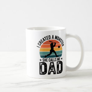 Caneca De Café Eu Criei Um Monstro Ela Me Chama De Pai Orgulhoso