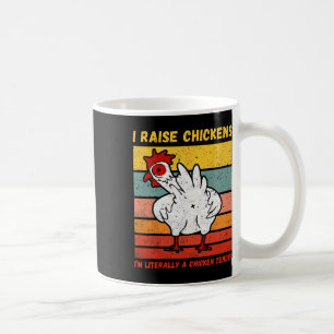 Caneca De Café Eu Crio Frangos Eu Literalmente Sou Um Amansador D