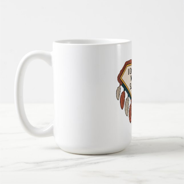 Caneca De Café Eu Crio Humanos. Qual é Seu Superpoder (Esquerda)