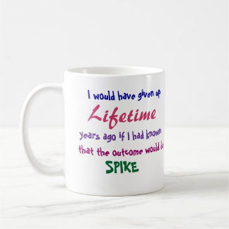 Caneca De Café Eu daria acima, vida, anos há