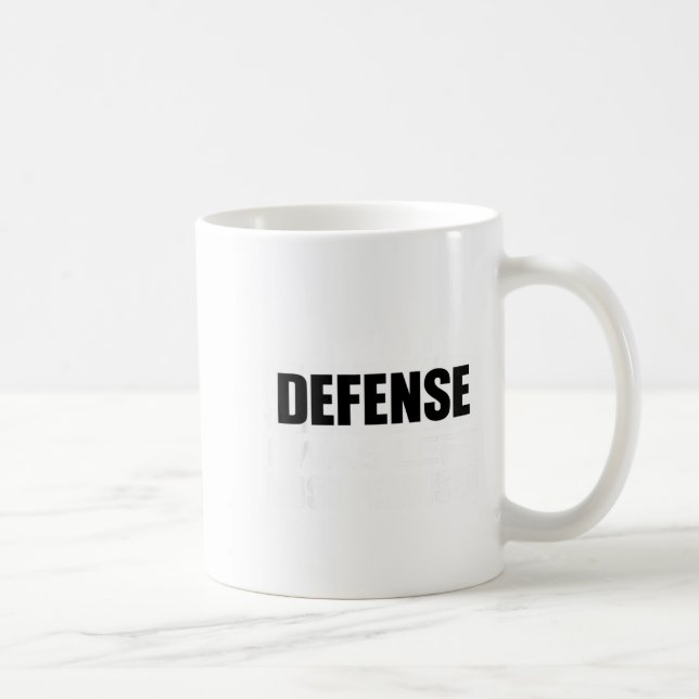 Caneca De Café Eu Defesa Esquerda Sem Supervisão Citação 1 (Direita)