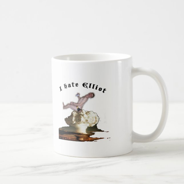 Caneca De Café Eu deio Elliot (Direita)