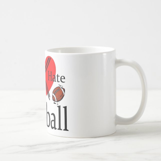 Caneca De Café Eu deio o futebol (Direita)