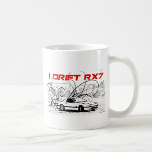 Caneca De Café Eu derivo RX7