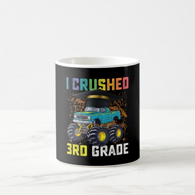 Caneca De Café Eu Derrotei a Graduação de Caminhão Monstro da 3ª  (Centro)
