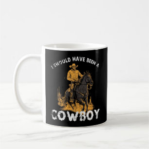 Caneca De Café Eu Deveria Ter Sido Um País De Cavalo De Vaca No O