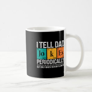 Caneca De Café Eu Digo Às Piadas Pais Periodicamente Engraçadas C