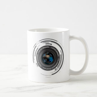 Caneca De Café Eu disparo em pessoas