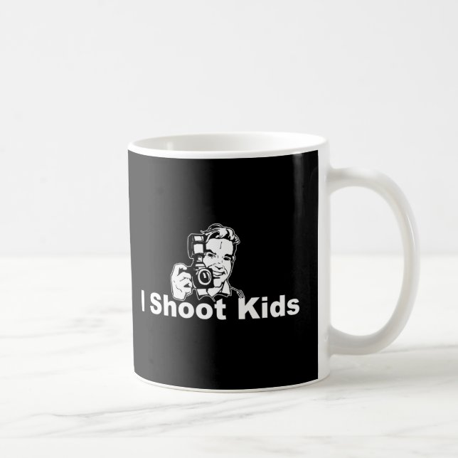 Caneca De Café Eu disparo no preto dos miúdos (Direita)