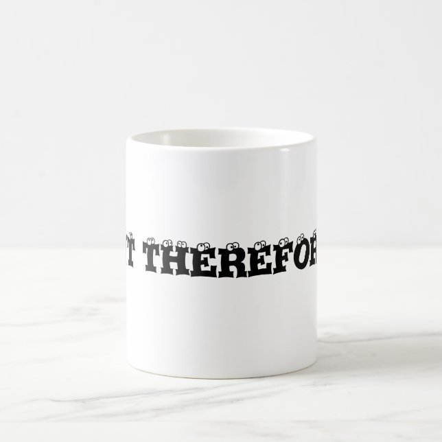 Caneca De Café Eu divertido por isso mim sou (Centro)