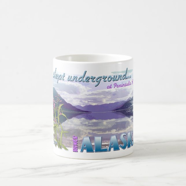 Caneca De Café Eu dormi no subsolo (Centro)