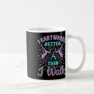Caneca De Café Eu Dou Voltas Melhor Do Que Eu Ando Garotas Ginast