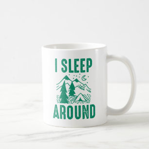 Caneca De Café Eu Durmo Por Aí