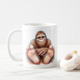 Caneca De Café Eu e Meu Pé Grande