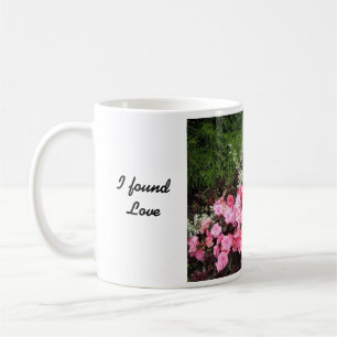 Caneca De Café Eu Encontrei Amor No Jardim