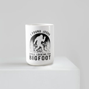 Caneca De Café Eu Encontrei Jesus Ainda Procurando por Pé Grande