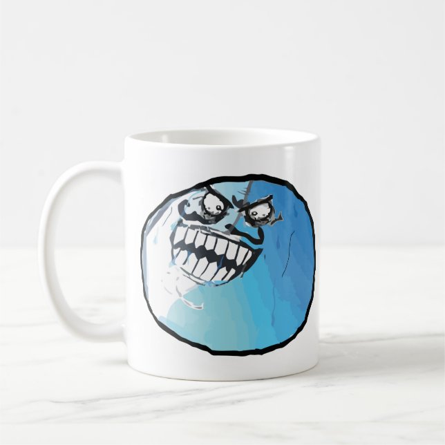 Caneca De Café eu encontrei-me cara (Esquerda)