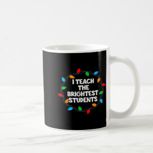 Caneca De Café Eu Ensino aos Alunos Mais Brilhantes Luzes de Nata