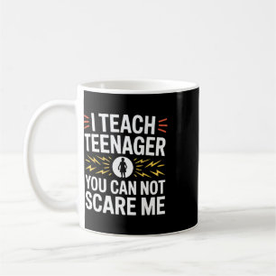 Caneca De Café Eu Ensino Portanto Eu Bebo Vinho, De Volta à Escol