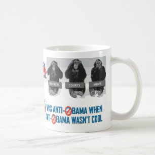 Caneca De Café Eu era anti Obama quando anti Obama não era canec
