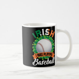 Caneca De Café Eu era irlandês jogando Shamrocks de Bysebyll no d