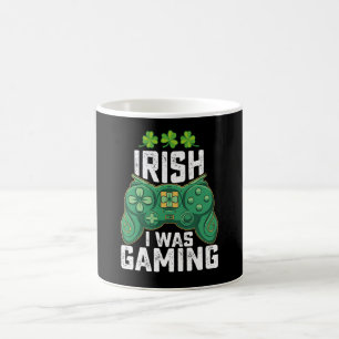 Caneca De Café Eu era um jogador de jogos irlandeses no dia de Sã