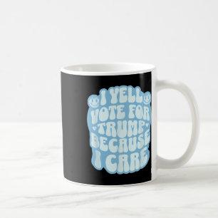 Caneca De Café Eu Escolho O Criminoso Divertido Trump Patriota Re