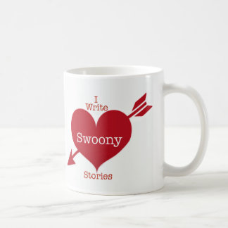 Caneca De Café Eu Escrevo Histórias De Swonias Coffee Mug
