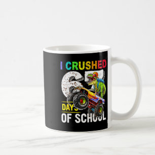 Caneca De Café Eu Esmaguei 67 Dias De Escola Engraçado Seis Sete 