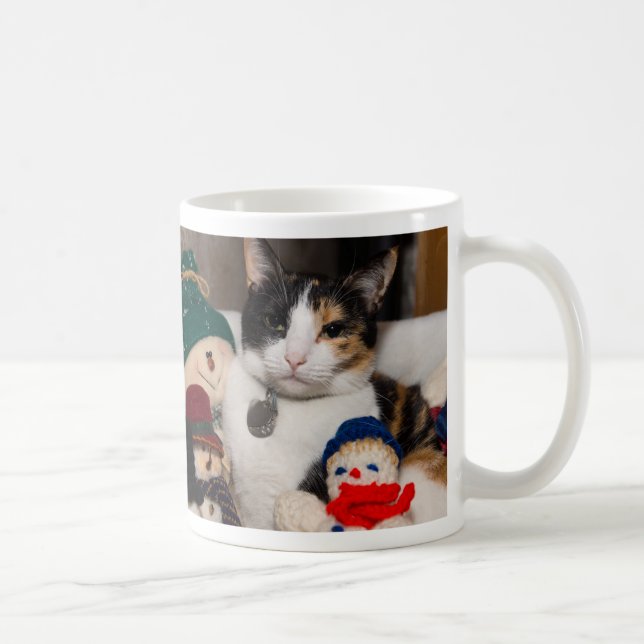 Caneca De Café Eu Espio Uma Mug De Café Calico (Direita)