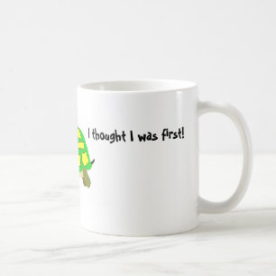 Caneca De Café Eu estou até agora atrás