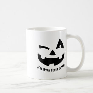 Caneca De Café Eu Estou Com Peter Casal As Mulheres Adultas Do Di