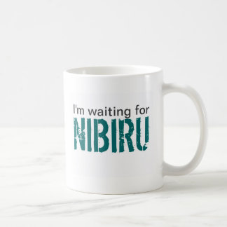 Caneca De Café Eu estou esperando Nibiru