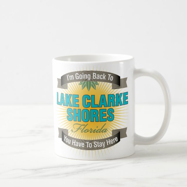 Caneca De Café Eu estou indo para trás (as costas de Clarke do (Direita)