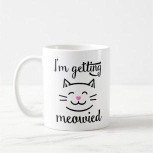Caneca De Café Eu estou obtendo o noivado de Meowied
