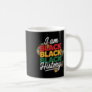 Caneca De Café Eu Estou Orgulhoso da História Negra Afro Melanina