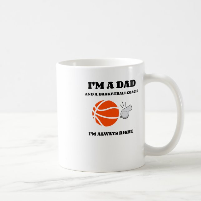 Caneca De Café Eu estou sempre certo (Direita)