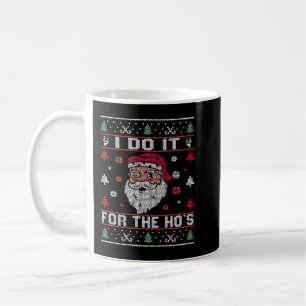 Caneca De Café Eu faço isso pela San de Natal, Rude Ofensiva.