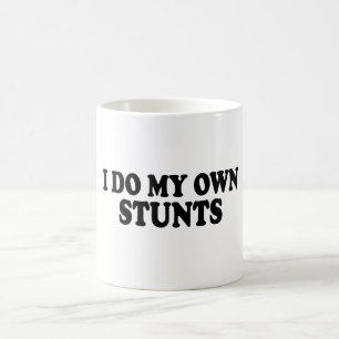 Caneca De Café Eu faço minhas próprias acrobacias Adultos de Teia