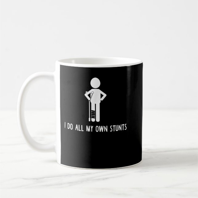 Caneca De Café Eu Faço Todas As Minhas Próprias Coisas Para Ter B (Esquerda)