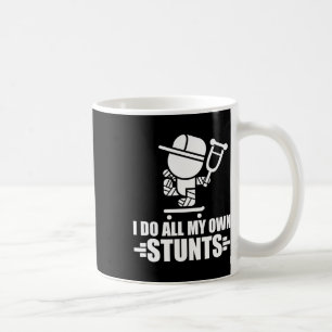 Caneca De Café Eu Faço Todos os Meus Próprios Truques Engraçados