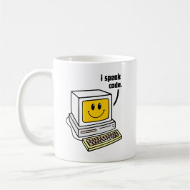 Caneca De Café eu falo código